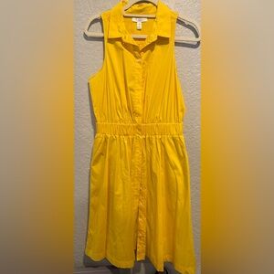 1901 Yellow Maize Sleeveless Dress size 10